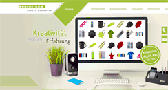 Desktop Screenshot of borowiak-werbeartikel.de
